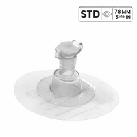 9mm Inflate/Deflate valve (Return) – selbstklebend Ventil