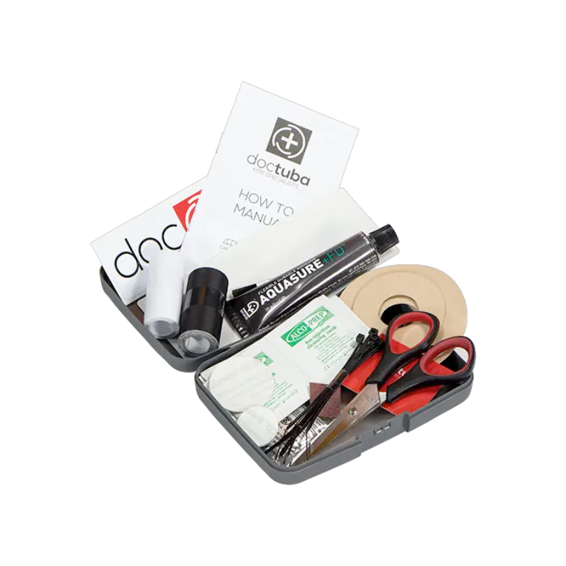 Kite Reparatur Set Bestandteile